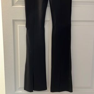 Zara black flare pants size small